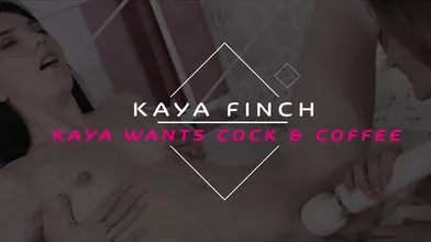 Tattooed Russian Teen Kaya Finch Rides Hard Cock